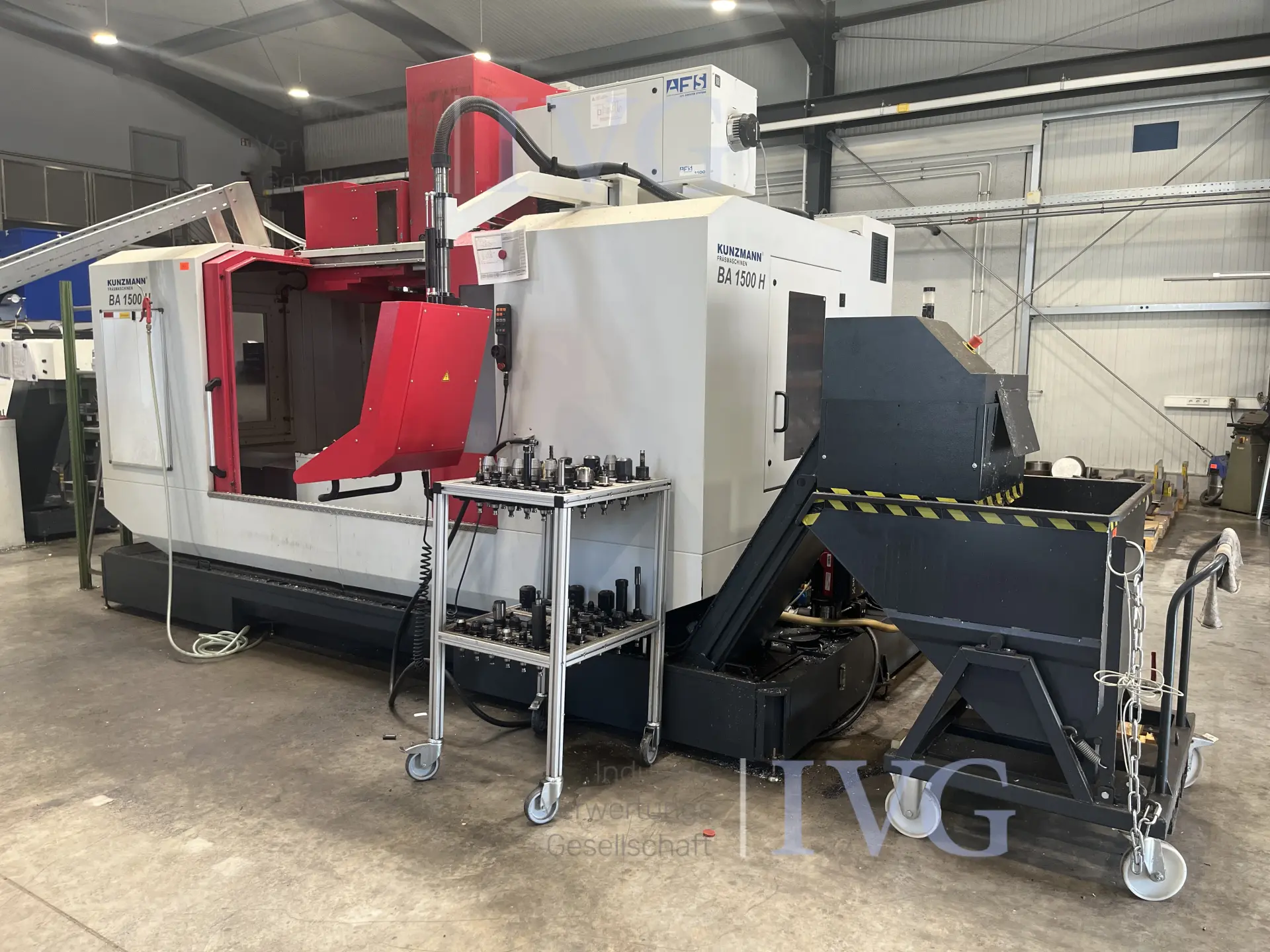3-Achs-CNC-Bearbeitungszentrum KUNZMANN BA 1500 H